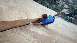 Mountain Climbers Extreme Safety Precaution GIF