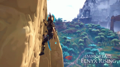 Mountain Climbers Immortals Fenyx Rising GIF