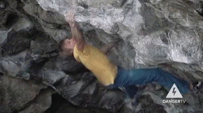 Mountain Climbers In So Much Danger GIF