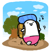 Mountain Permanent Snow Sticker GIF