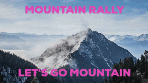Mountain Rally Let's Go GIF