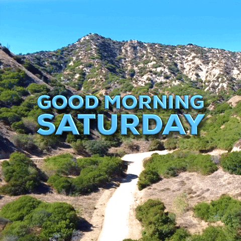 Mountain Scenery Saturday Blessings GIF
