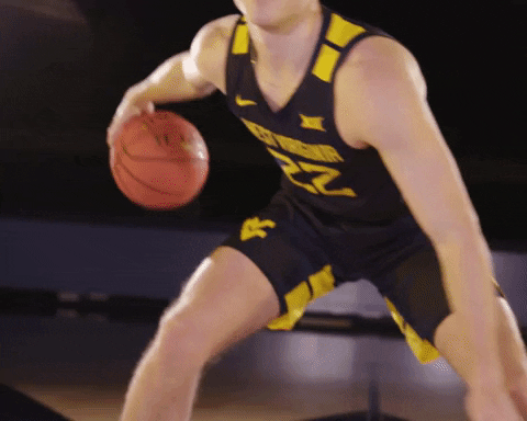 Mountaineers Player Dribbling Ball For Pose GIF