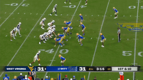 Mountaineers Players Playing Football GIF