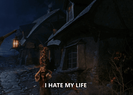 Mouse Holding Whip Saying If I Had A Life I'd Hate It GIF