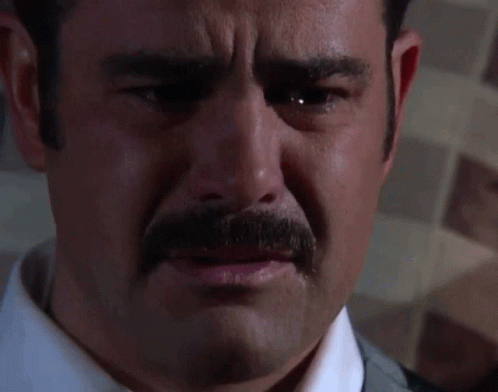 Moustache Guy Cry Me A River GIF