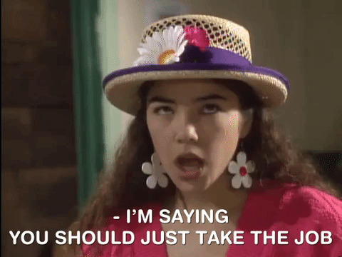 Mouth Shut Dina Alexander Salute Your Shorts GIF