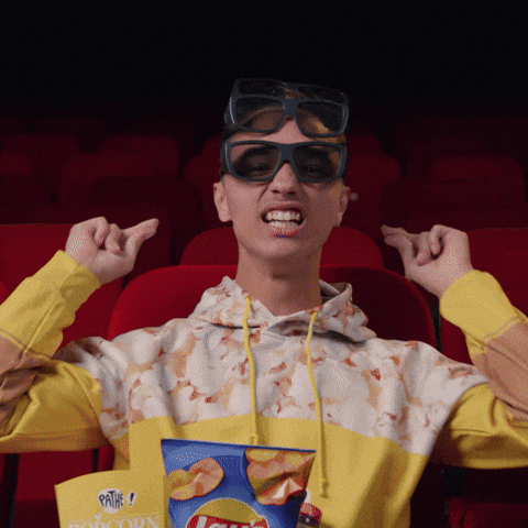 Movie Popcorn You Are A Star GIF