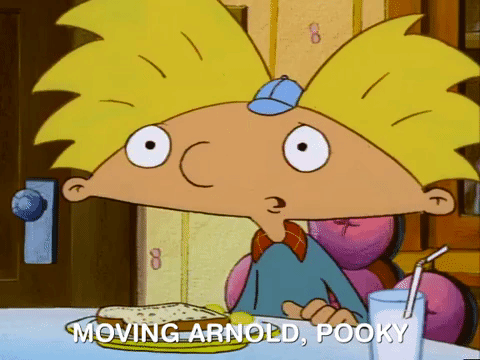 Moving Arnold Pookie GIF