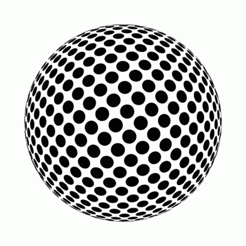 Moving Ball Optical Illusion GIF
