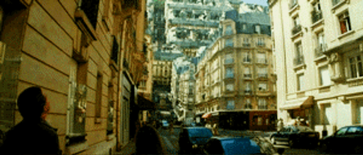 Moving Building In Dreams In Inception GIF