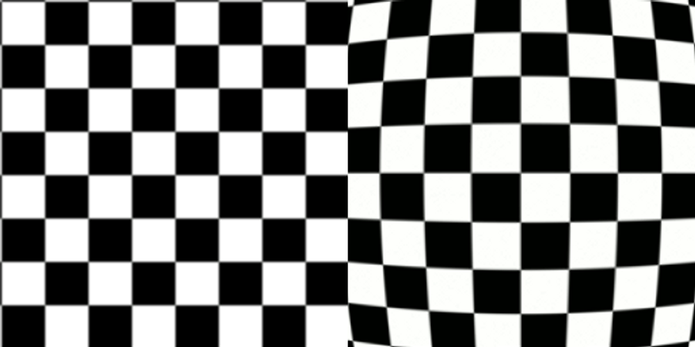 Moving Checkered Hypnotizing Graphic Artwork GIF