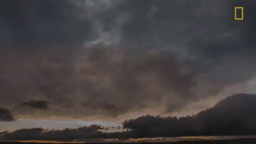 Moving Clouds World Meteorological Day GIF