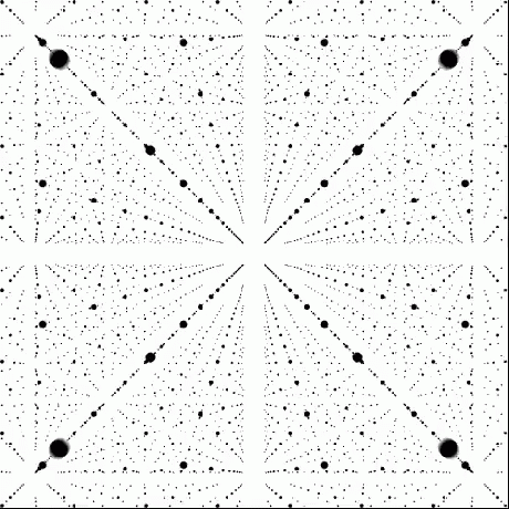 Moving Cube Fractal GIF