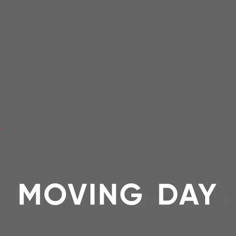 Moving Day Animated Stuff Car GIF