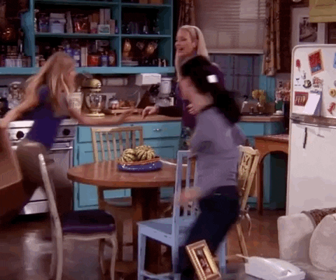 Moving Day Friends Season 6 Running GIF