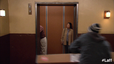 Moving Day How I Met Your Mother Elevator GIF