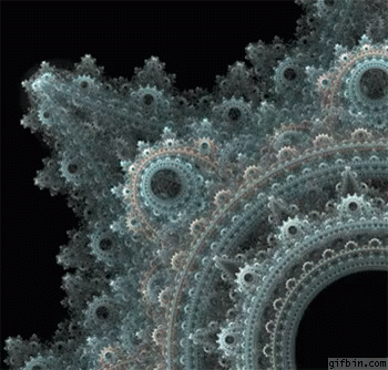 Moving Engine Fractal GIF