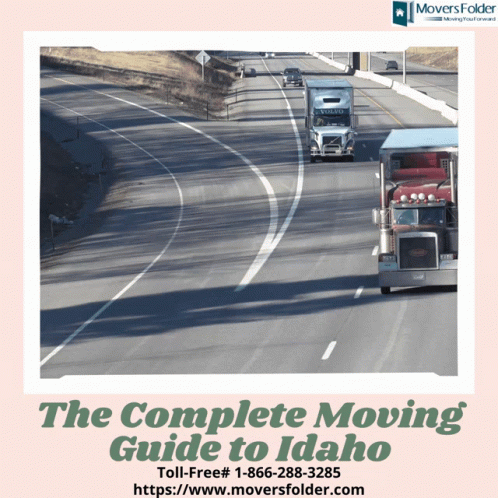 Moving Guide Idaho Trucks on Road