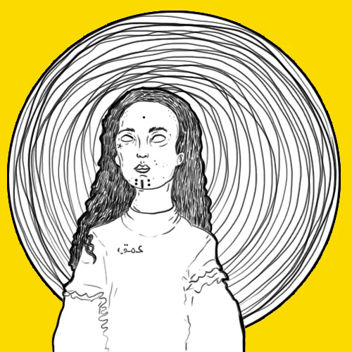 Moving Lines Illusion GIF