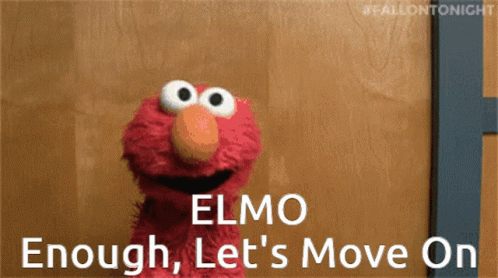 Moving On Up Elmo Passing Out GIF