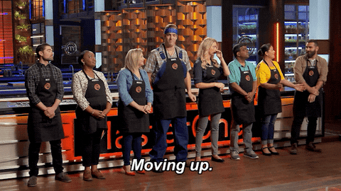Moving On Up Gordon Ramsay Masterchef GIF