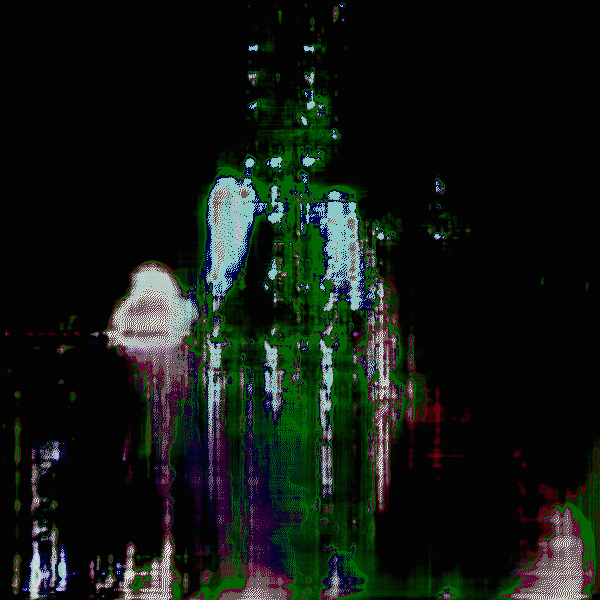 Moving Purple Lights GIF