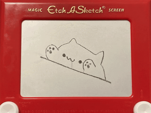 Moving Sketch Of A Cat GIF