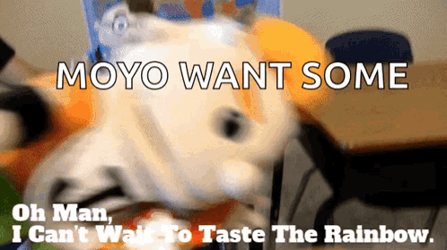 Moyo Wants Some Skittles Candy GIF