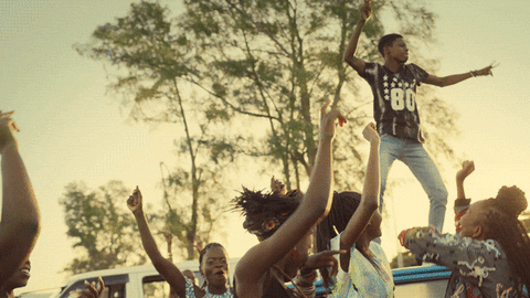 Mozambique Dance Party GIF