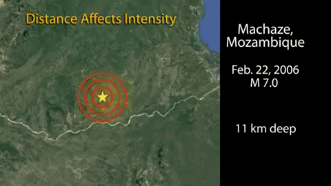 Mozambique Machaze Earthquake GIF