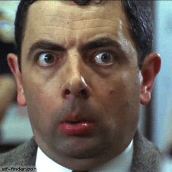 Mr Bean Face Pulls GIF