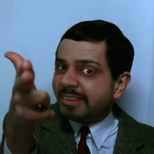 Mr Bean Face Shooter GIF