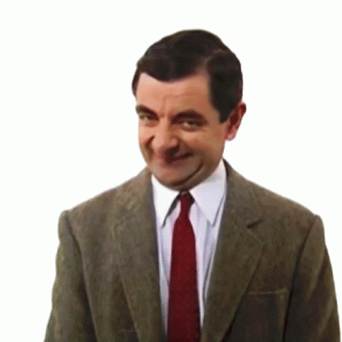 Mr Bean Naughty Joke GIF