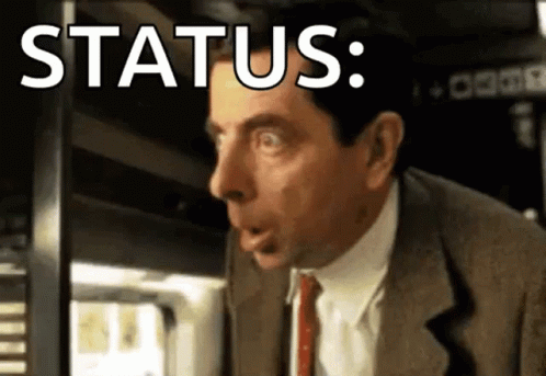 Mr. Bean Pass Out Status GIF