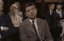 Mr. Bean Sleepy GIF