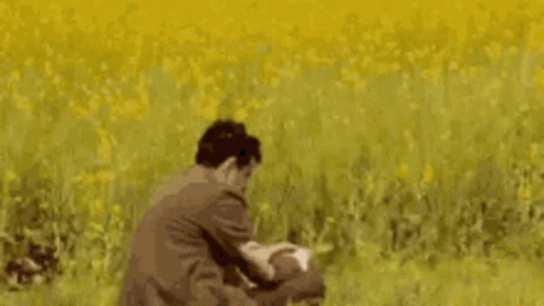 Mr Bean Waiting For Bus GIF