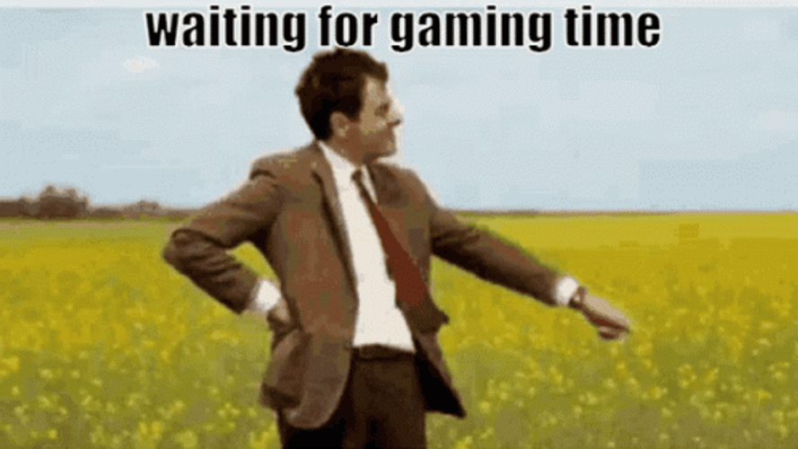 Mr Bean Waiting GIF