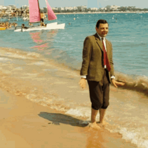 Mr Beans Unexpected Holiday GIF