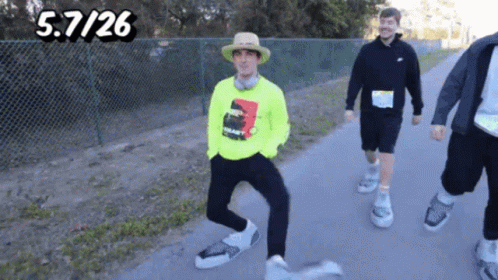 Mr Beast Walking Meme GIF