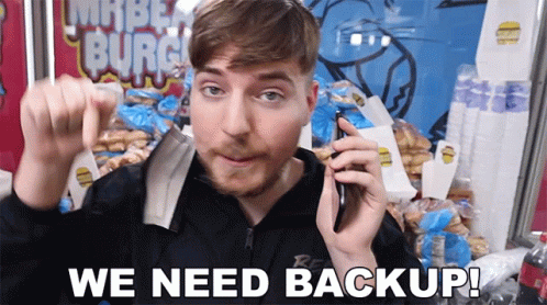 Mr Beast We Back Up GIF