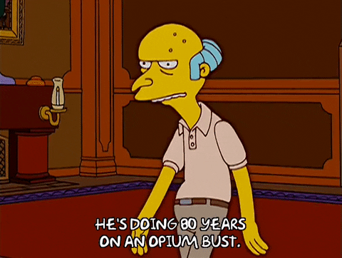 Mr Burns Hands On Hips The Simpsons GIF