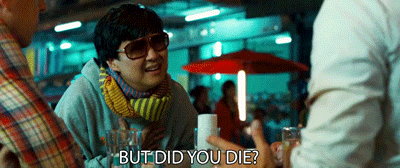 Mr Chow Ken Jeong But Did You Die GIF