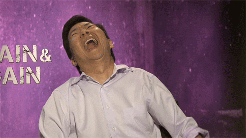 Mr Chow Ken Jeong Laughing So Hard GIF