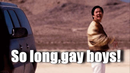 Mr Chow Ken Jeong So Long Gay Boys GIF