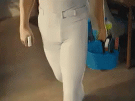 Mr Clean Walking Slowly Meme GIF