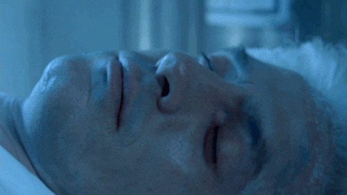 Mr Freeze Supervillain Opening Eyes Shocked Reaction GIF