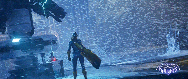 Mr Freeze Barbara Gordon Fighting GIF