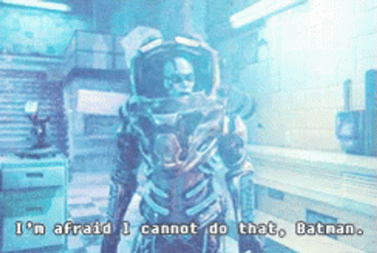 Mr Freeze Supervillain Doubtful GIF