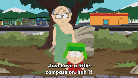 Mr Garrison With Kyle Broflovski GIF